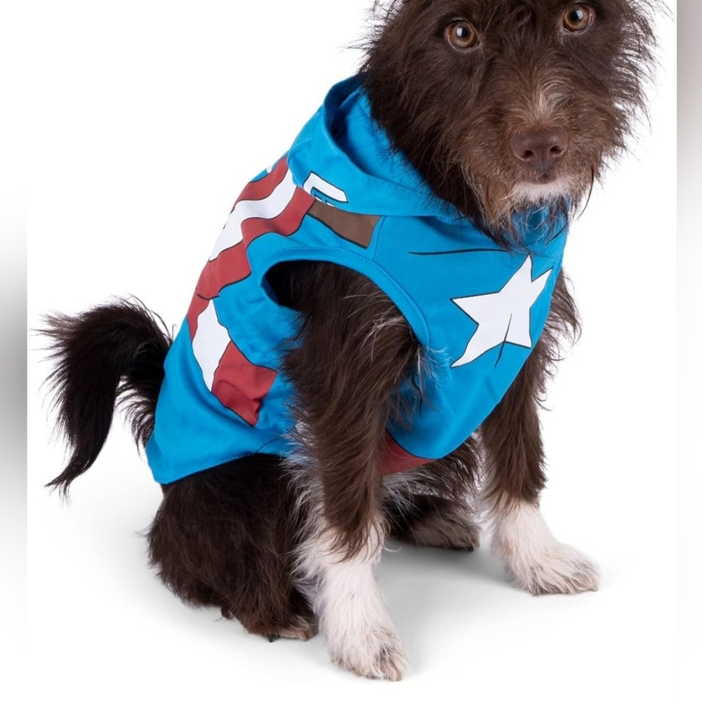 Blue and Red Dog Costume NWT
